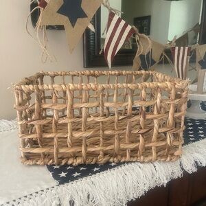 Small Natural Woven Storage Basket - Hearth & Hand™ with Magnolia